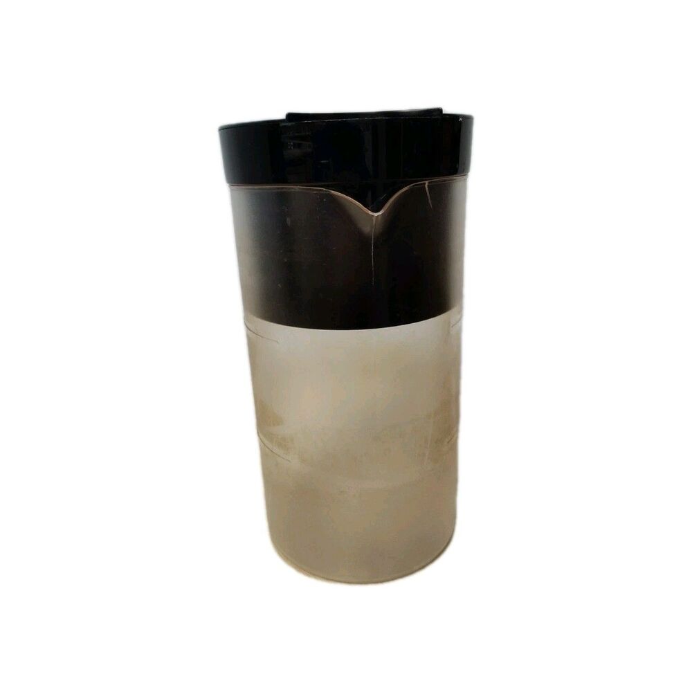 Mr. Coffee 2 Qt Iced Tea Maker TM1 Clear Pitcher Black Lid Replacement Parts - Picture 2 of 8